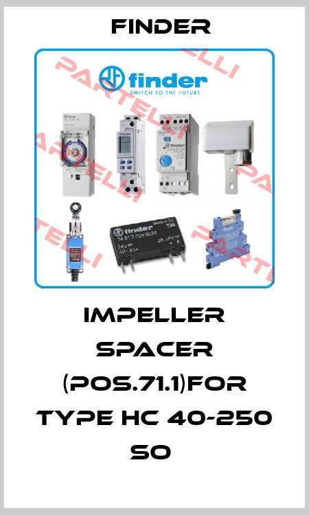 IMPELLER SPACER (POS.71.1)for TYPE HC 40-250 SO  Finder
