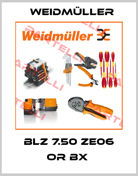 BLZ 7.50 ZE06 OR BX  Weidmüller
