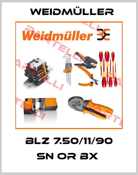 BLZ 7.50/11/90 SN OR BX  Weidmüller