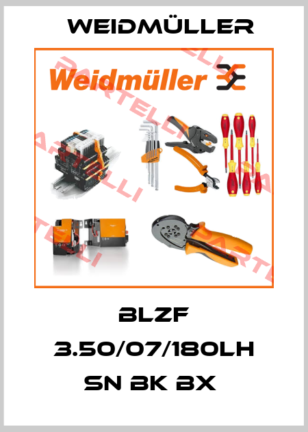 BLZF 3.50/07/180LH SN BK BX  Weidmüller