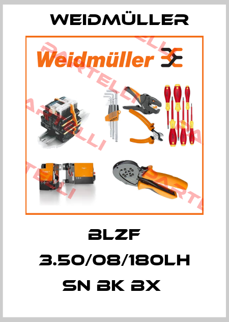BLZF 3.50/08/180LH SN BK BX  Weidmüller