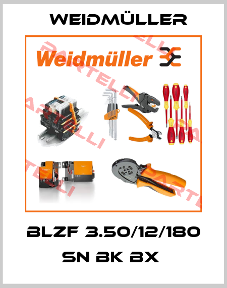 BLZF 3.50/12/180 SN BK BX  Weidmüller