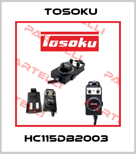 HC115DB2003  TOSOKU