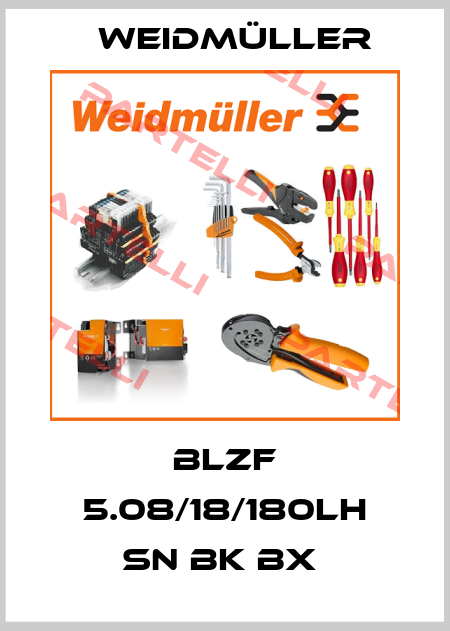 BLZF 5.08/18/180LH SN BK BX  Weidmüller