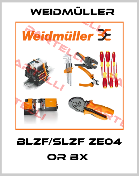 BLZF/SLZF ZE04 OR BX  Weidmüller
