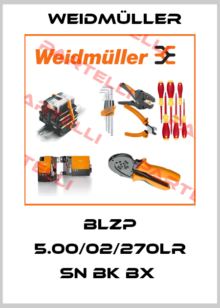 BLZP 5.00/02/270LR SN BK BX  Weidmüller