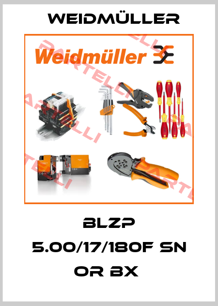 BLZP 5.00/17/180F SN OR BX  Weidmüller