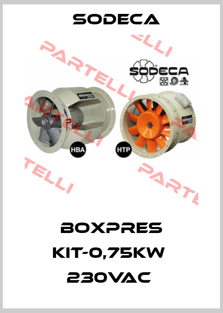 BOXPRES KIT-0,75KW  230VAC  Sodeca