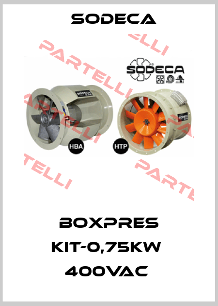 BOXPRES KIT-0,75KW  400VAC  Sodeca