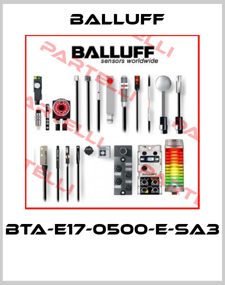 BTA-E17-0500-E-SA3  Balluff