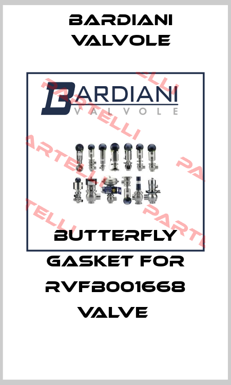 BUTTERFLY GASKET FOR RVFB001668 VALVE  Bardiani Valvole