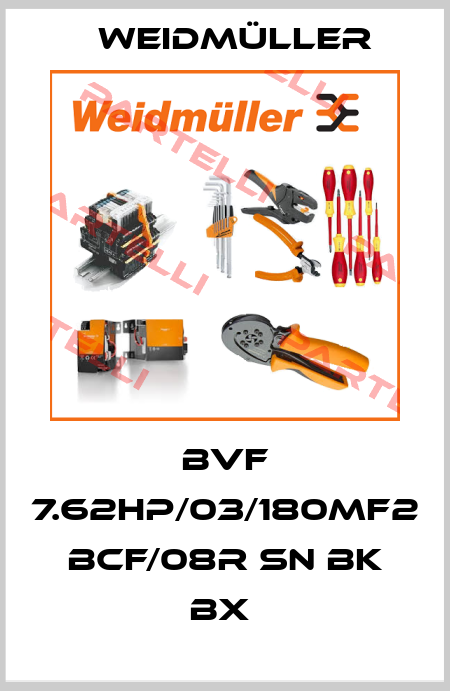 BVF 7.62HP/03/180MF2 BCF/08R SN BK BX  Weidmüller