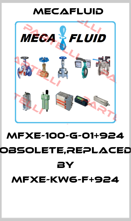 MFXE-100-G-01+924 obsolete,replaced by MFXE-KW6-F+924  Mecafluid
