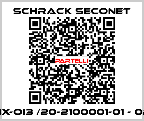 BX-OI3 /20-2100001-01 - 02 Schrack Seconet
