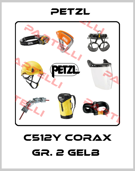 C512Y CORAX GR. 2 GELB  Petzl