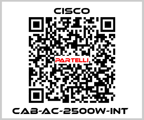 CAB-AC-2500W-INT  Cisco