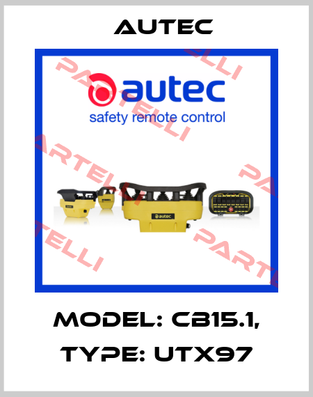 Model: CB15.1, Type: UTX97 Autec