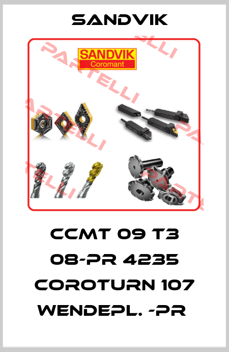 CCMT 09 T3 08-PR 4235 COROTURN 107 WENDEPL. -PR  Sandvik