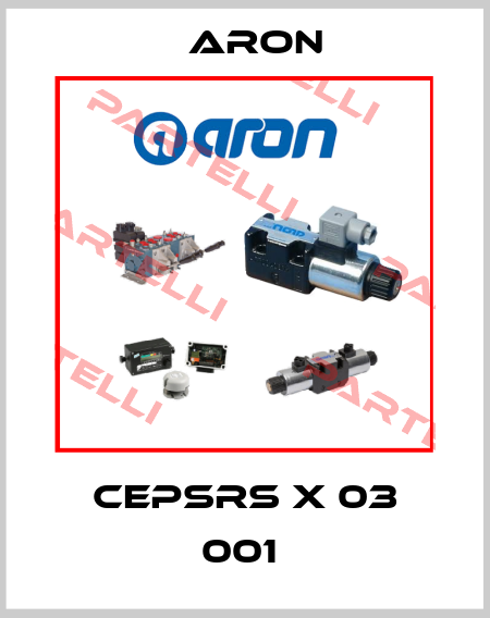 CEPSRS X 03 001  Aron