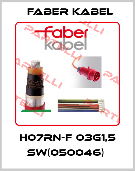 H07RN-F 03G1,5 SW(050046)  Faber Kabel