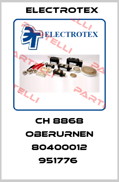 CH 8868 Oberurnen 80400012 951776  Electrotex