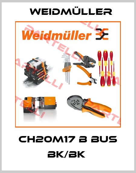 CH20M17 B BUS BK/BK  Weidmüller