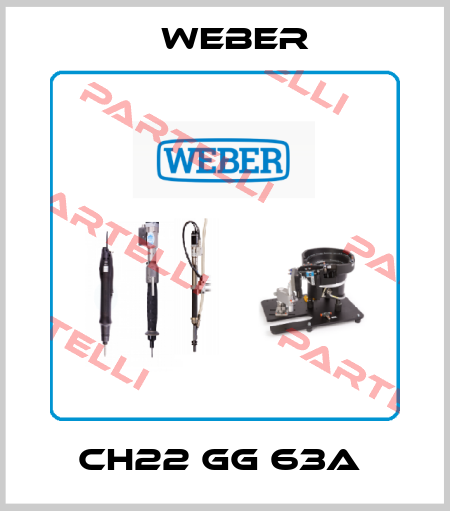 CH22 GG 63A  Weber
