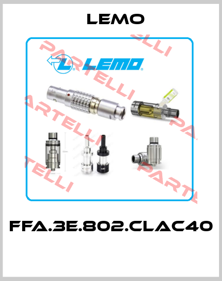 FFA.3E.802.CLAC40  Lemo