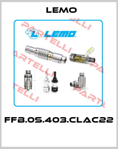 FFB.0S.403.CLAC22  Lemo