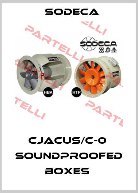 CJACUS/C-0  SOUNDPROOFED BOXES  Sodeca