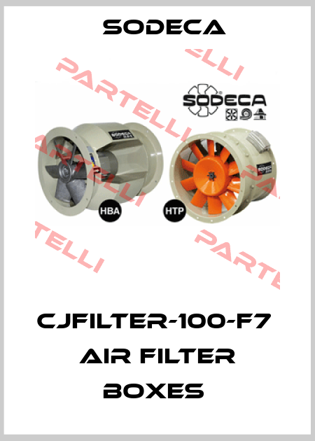 CJFILTER-100-F7  AIR FILTER BOXES  Sodeca