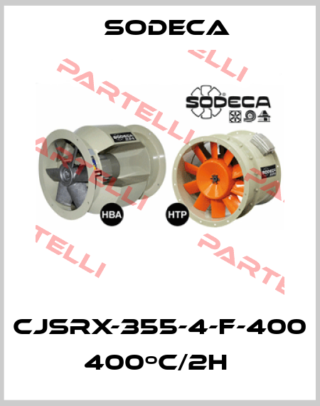CJSRX-355-4-F-400  400ºC/2H  Sodeca