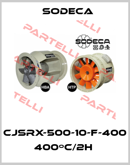 CJSRX-500-10-F-400  400ºC/2H  Sodeca