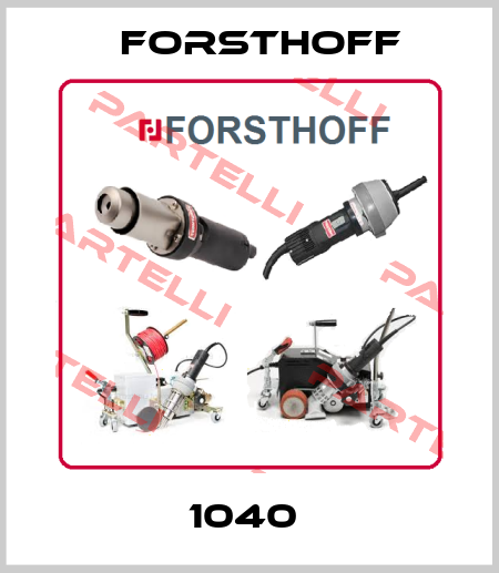1040  Forsthoff