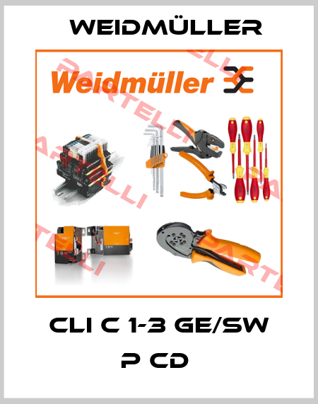 CLI C 1-3 GE/SW P CD  Weidmüller