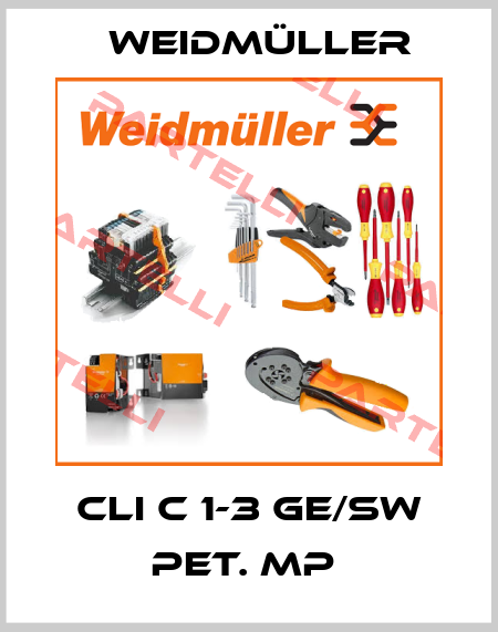 CLI C 1-3 GE/SW PET. MP  Weidmüller