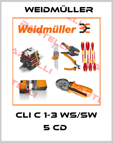 CLI C 1-3 WS/SW 5 CD  Weidmüller
