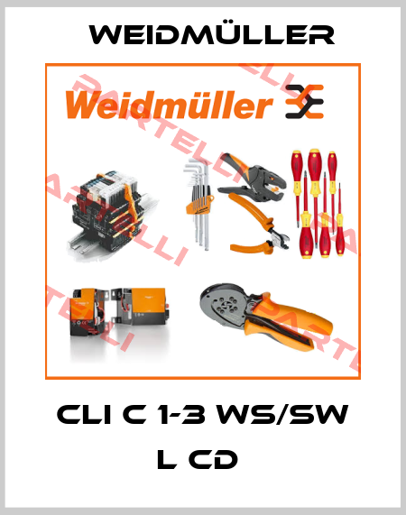 CLI C 1-3 WS/SW L CD  Weidmüller