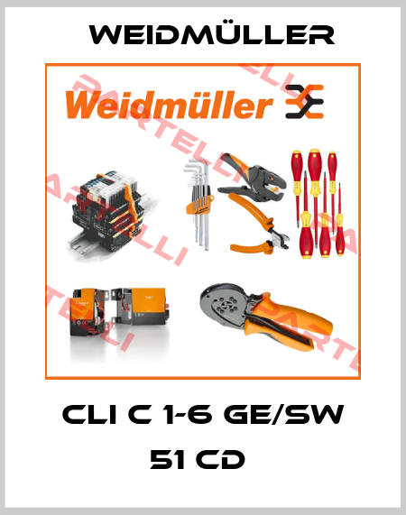 CLI C 1-6 GE/SW 51 CD  Weidmüller
