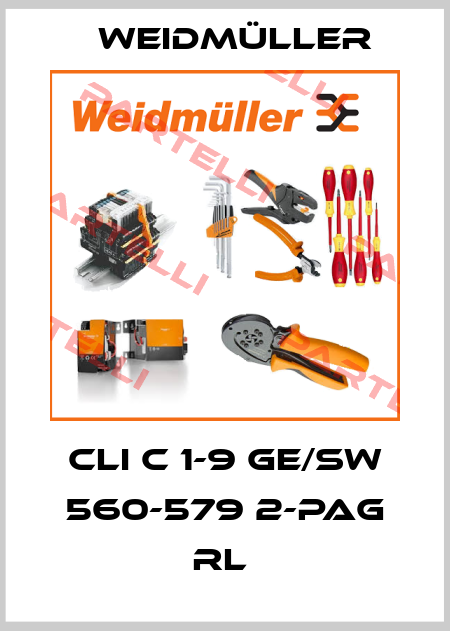 CLI C 1-9 GE/SW 560-579 2-PAG RL  Weidmüller