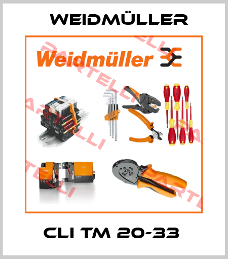 CLI TM 20-33  Weidmüller