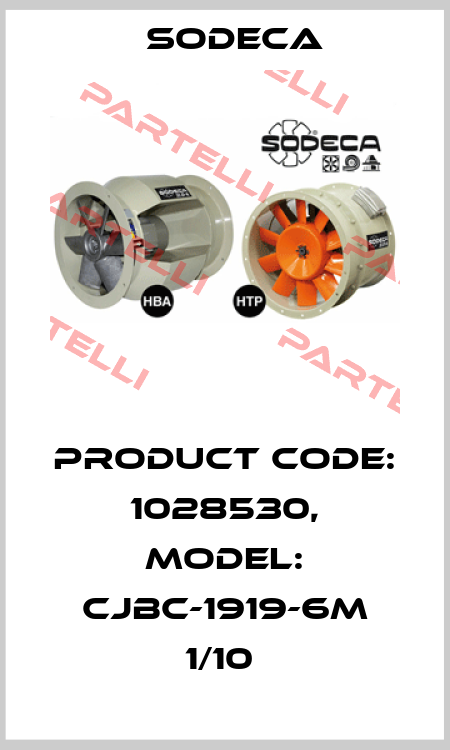 Product Code: 1028530, Model: CJBC-1919-6M 1/10  Sodeca