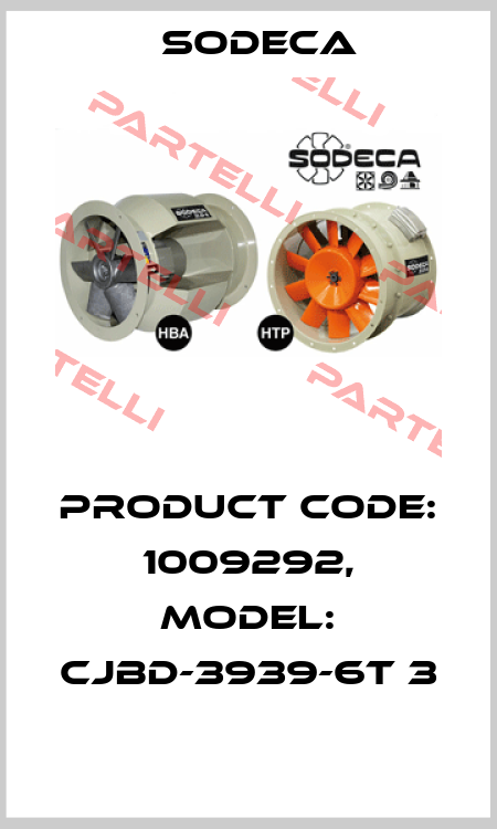 Product Code: 1009292, Model: CJBD-3939-6T 3  Sodeca