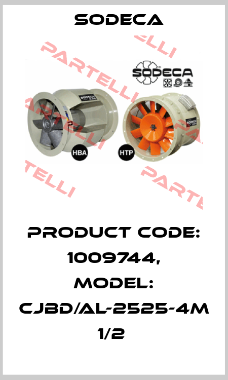 Product Code: 1009744, Model: CJBD/AL-2525-4M 1/2  Sodeca