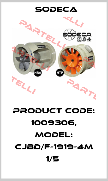 Product Code: 1009306, Model: CJBD/F-1919-4M 1/5  Sodeca