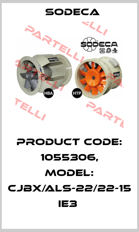 Product Code: 1055306, Model: CJBX/ALS-22/22-15 IE3  Sodeca