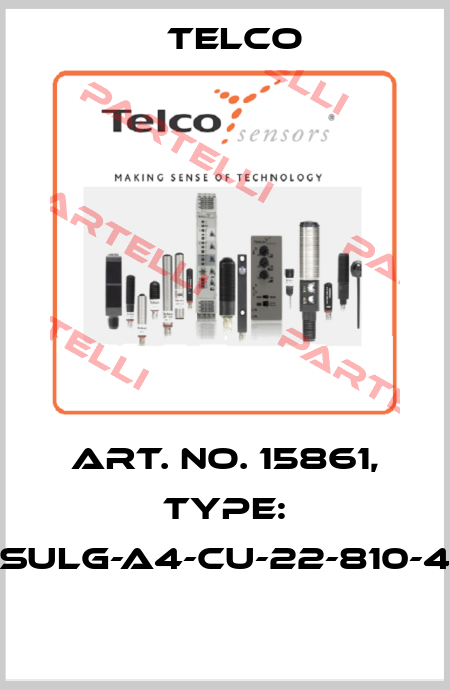 Art. No. 15861, Type: SULG-A4-CU-22-810-4  Telco