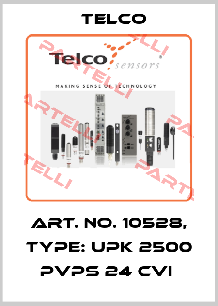 Art. No. 10528, Type: UPK 2500 PVPS 24 CVI  Telco