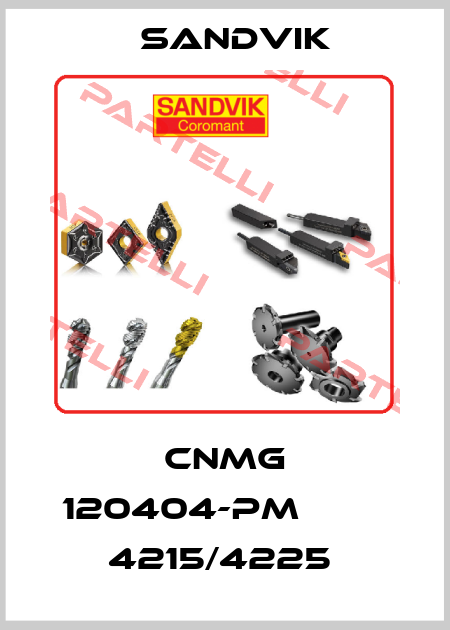 CNMG 120404-PM         4215/4225  Sandvik