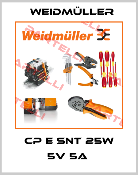 CP E SNT 25W 5V 5A  Weidmüller